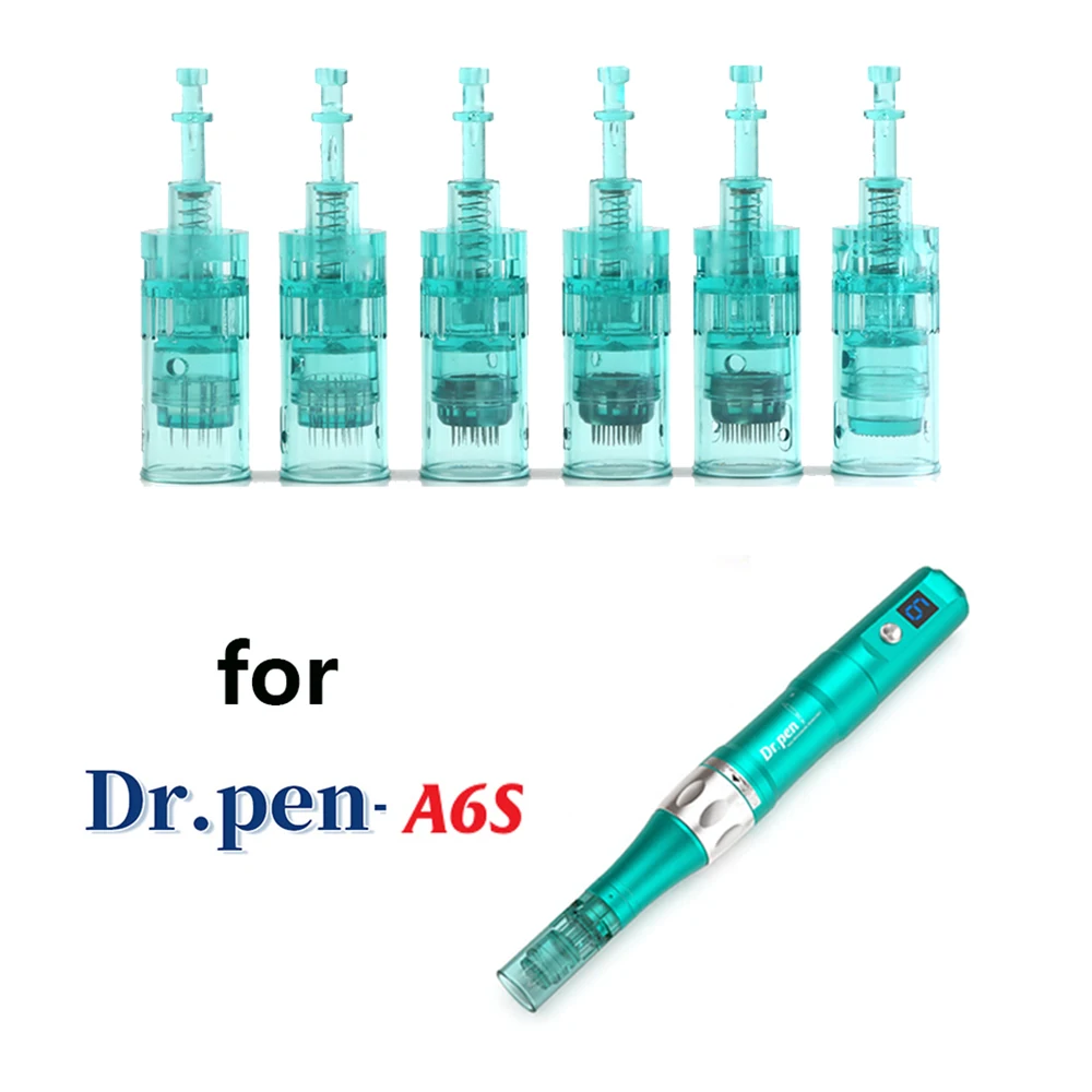 

Dr.pen Dermapen Ekai Original Manufacturer A6S Derma Pen MTS Needles Cartridges 11 16 24 36 42 Pins Nano For drpen A6S