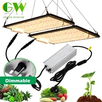 Samsung Diodes LED Grow Light LM281B Dimmable Quantum Phyto Lamp Sunlike Full Spectrum Growing Lamps for Indoor Plant Greenhouse