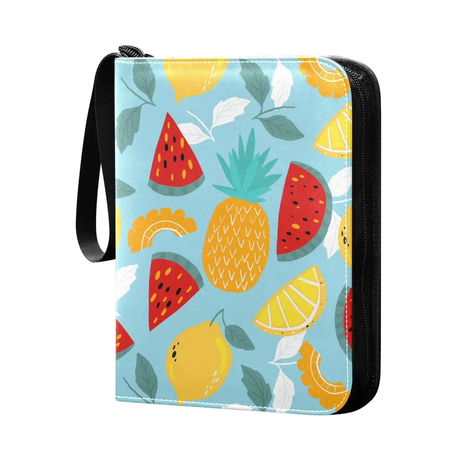 Лимонная Бриллиантовая Обложка для 4 карманных карточек 400 двухсторонний