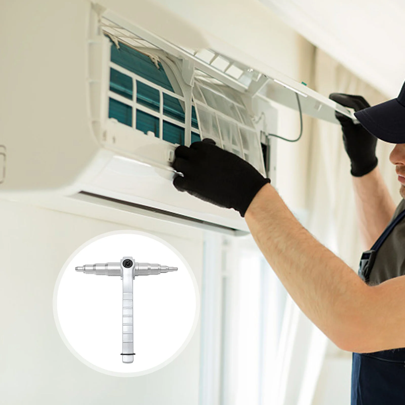 

Air Condition Line Expander Pipe Manual Swaging Hand Tool Metal Hose Iron Airmatress Copper Conditioning Repair Tools