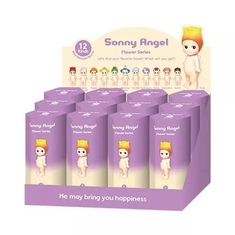 

Sonny Angel New Flower Flower Series Blind Box Hand-Done Fun Doll Children'S Kawaii Surprise Toy Office Creative Display Gift