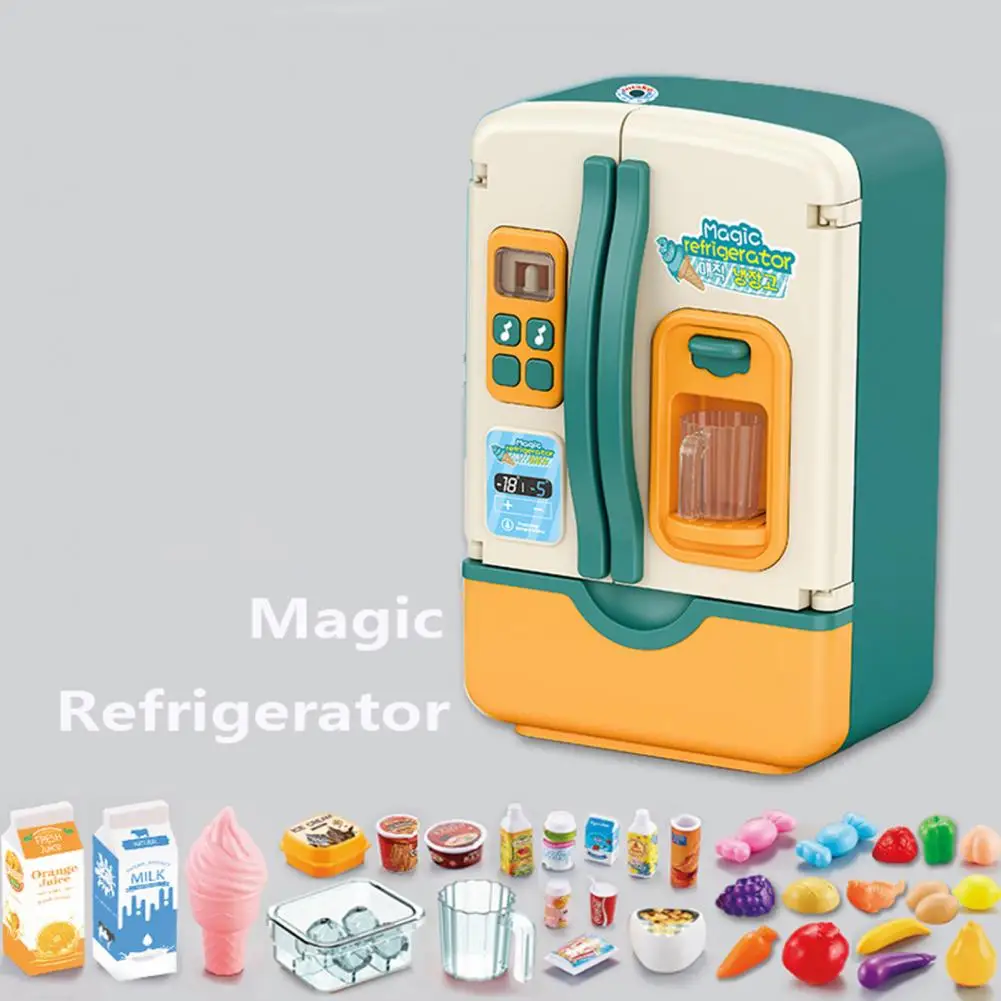 

Cosplay Portable Miniature-Refrigerator Model Pretend Play Toy for Home