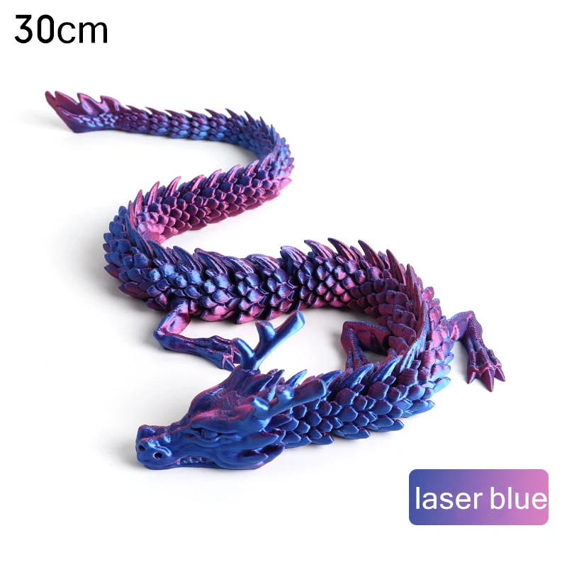 

3D-печатный сиамский дракон 30см