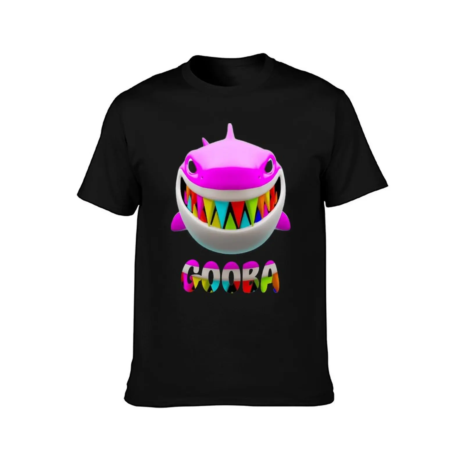 Фото Футболка с маской для лица 6IX9INE MERCH GOOBA SHARK, рабочая футболка для механиков №2