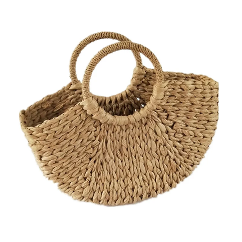 

1PCS Home Bag Round Plastic Purse Handle Replacement DIY Handbag Accessories Wooden Round Portable Handle Knitting Bag Carry