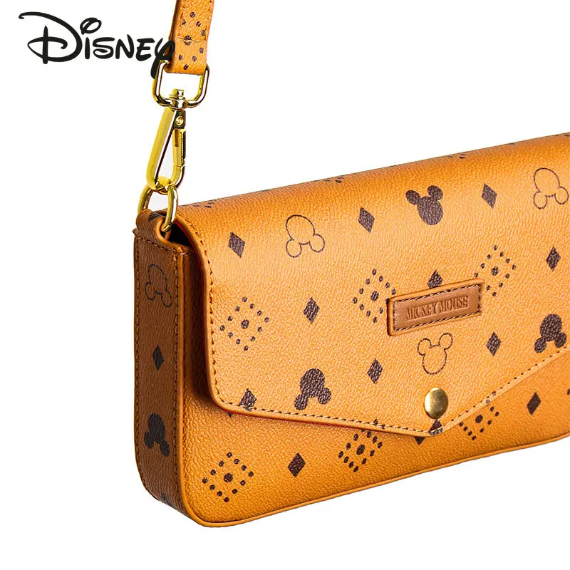 Disney Mickey Original New Three In One Women's Bag Fashion High Quality Women's Crossbody Bag High Sense Women's Mobile Bag
