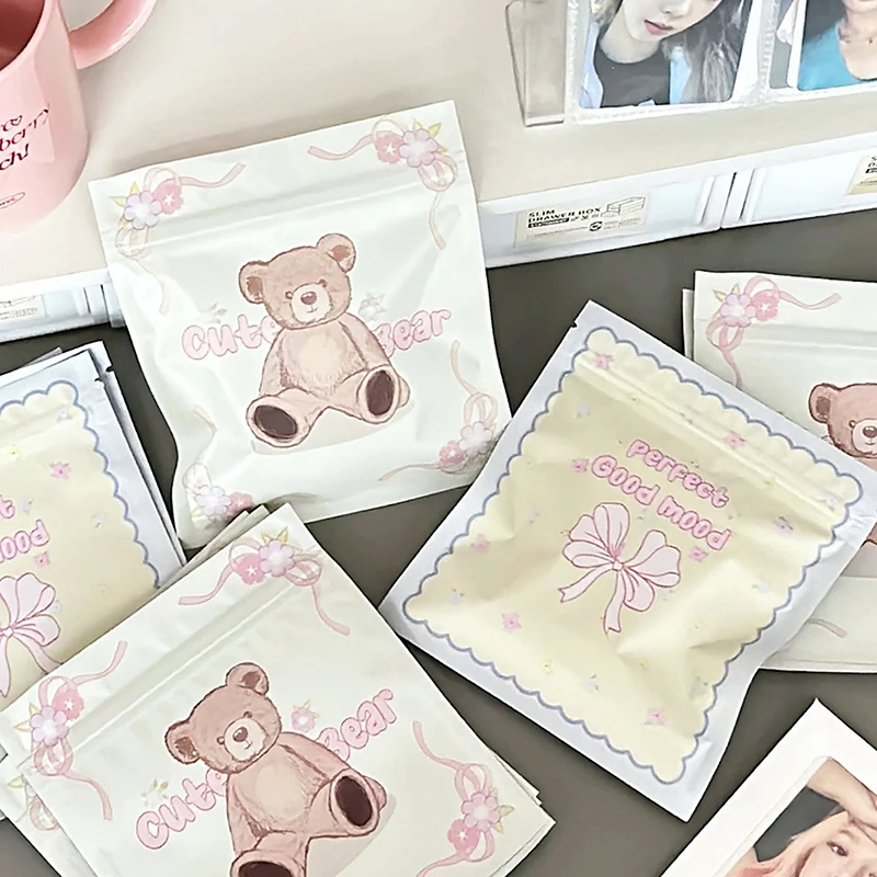 10 шт. самозапечатывающаяся сумка для хранения конфет и печенья с героями