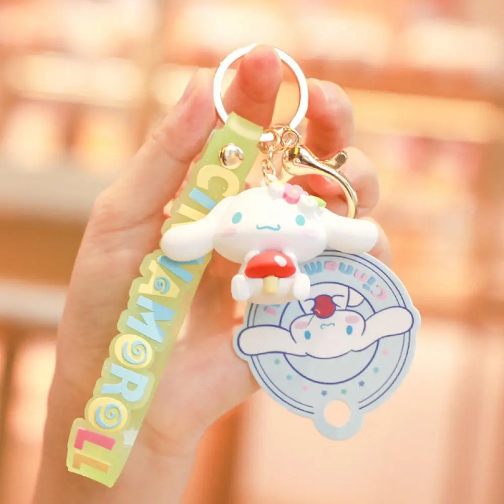 

Genuine Sanrio Cinnamoroll Seasons Series Keychain Cute Small Pendant Bag Ornament Anime Keychain Schoolbag Decoration