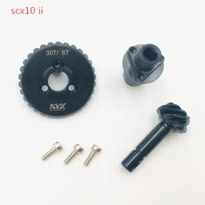 Фото KYX Racing Heavy Duty Комплект дифференциальных шестерен из твердой стали 30T/8T Шестерня передней и задней оси для 1/10 RC Crawler Axial SCX10 II III UTB10 №3