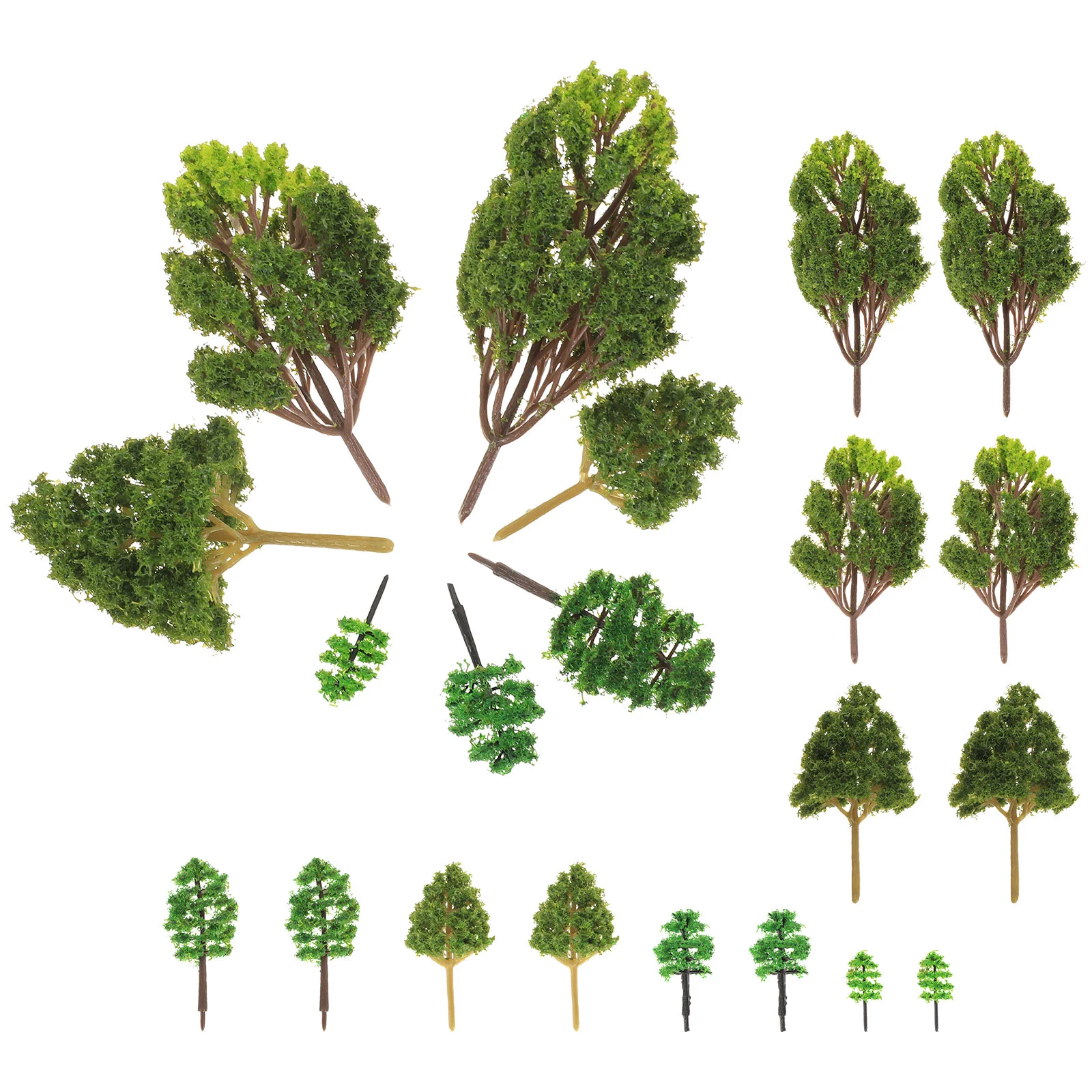 

Trees Model Landscape Diorama Scenery Diy Tree Artificial Miniature Minirailroad Train Architecture Fake Wargame Supplies Crafts