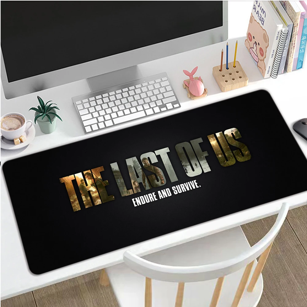 The Last of US 2 Natural Rubber Gaming mousepad Animation XL Large Gamer Keyboard PC Desk Mat Takuo Computer Tablet Mousepads images - 6