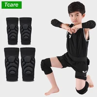 tcare thick sponge knee pads elbow sleeves guard collision avoidance sports protective kneepad skate soccer football volleyball