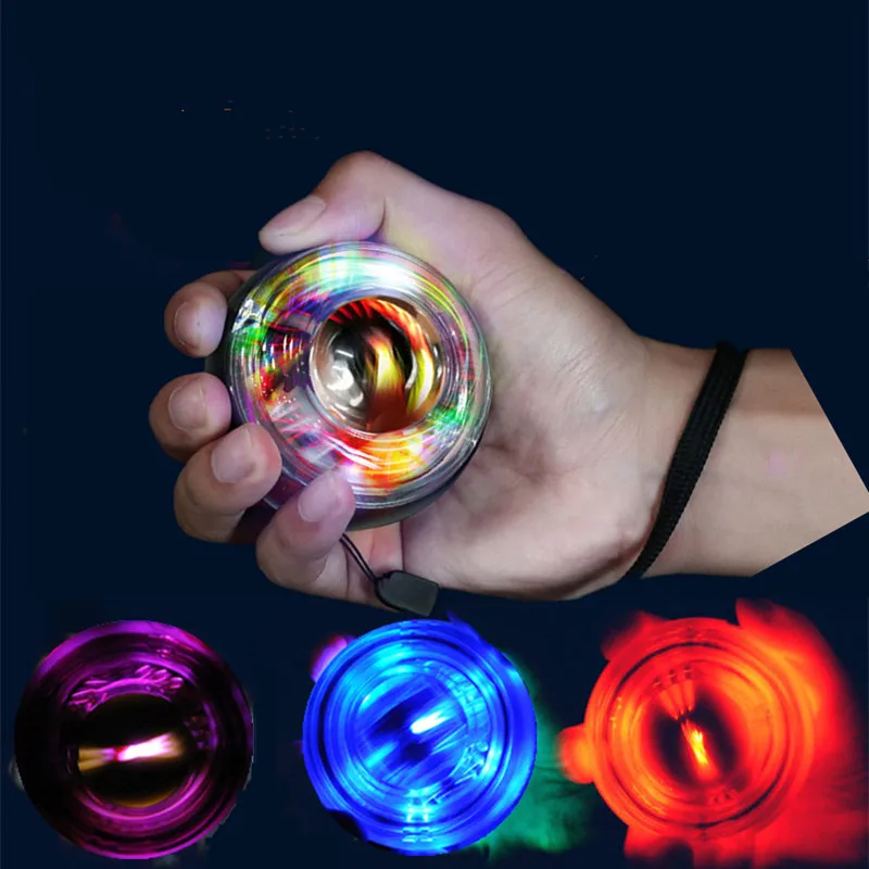 

LED Wrist Power Handball Gyroscopic Powerball Autostart Range Gyro Power Wrist Ball Arm Strength Training Ball Trainer Fitness