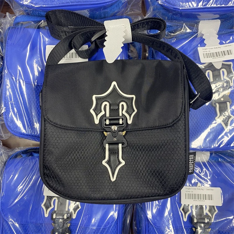

In Stock London Luxury Trapstar Bag 1.0 Black Blue Top Quality 1:1 Fashion Men's Women's Wallets Styles Available Crossbody