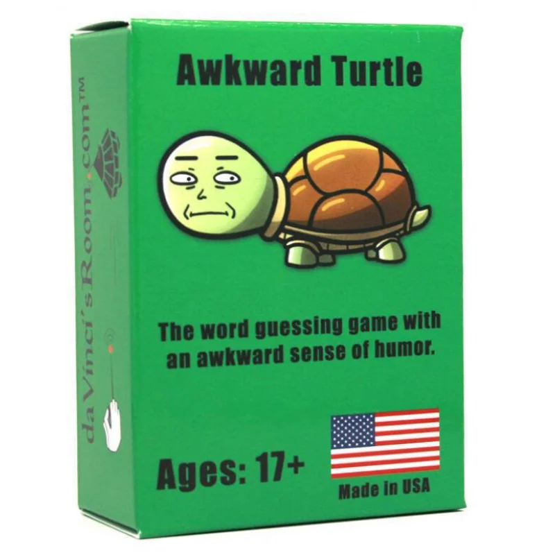 

Awkward Turtle Card Games Friends Family Party Game Card Full English Board Games Card