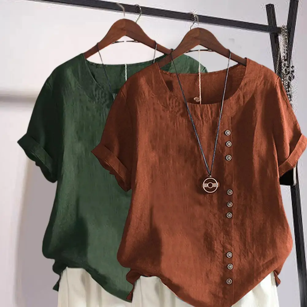 

Woman Tops Comfortable Casual Shirt Pullover Cozy Top Blouse Summer Loose Casual Shirt Women Clothes