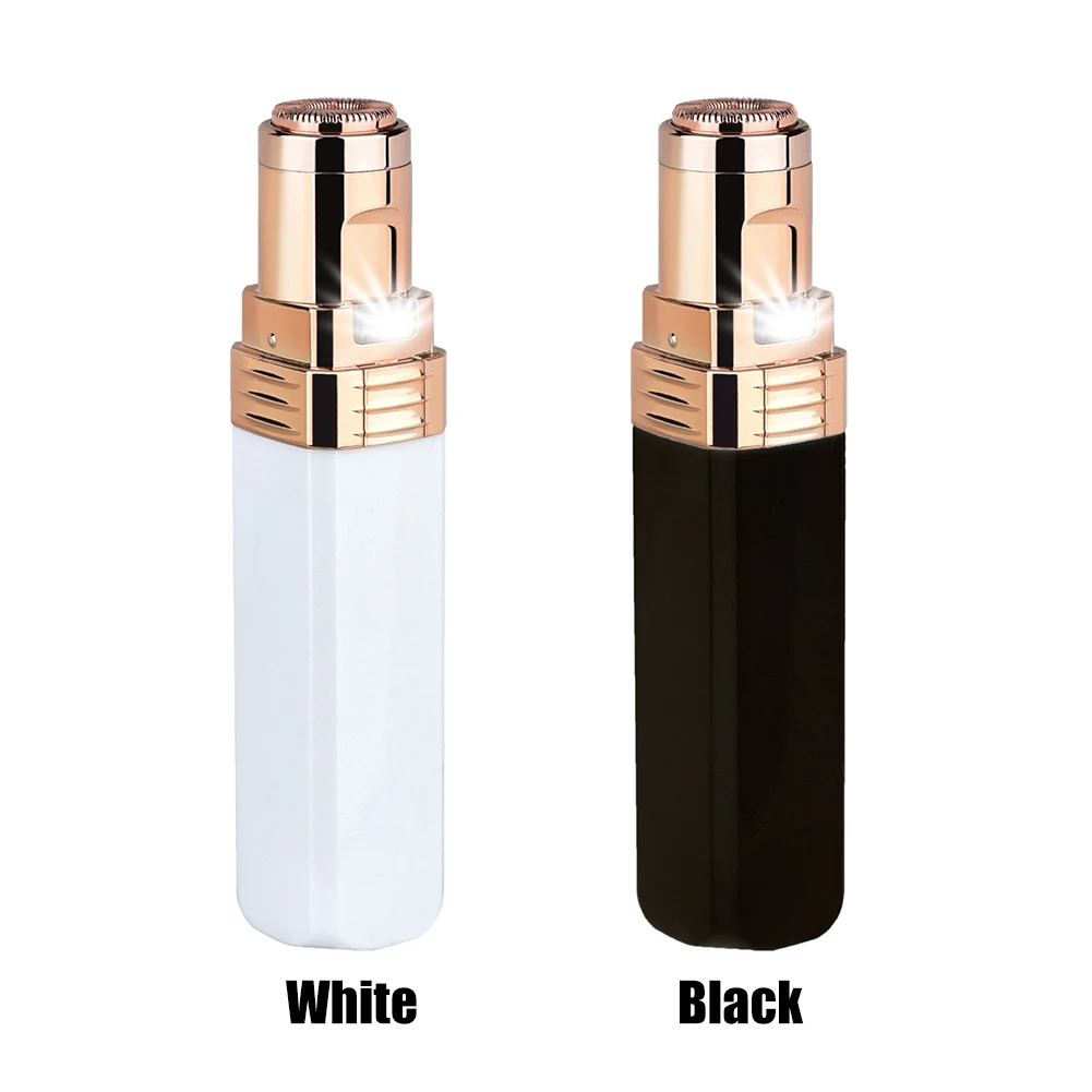 

Stainless Steel Blade Led Light Low Noise Electric Epilator Facial Body Cheek Mini Lady Shaver