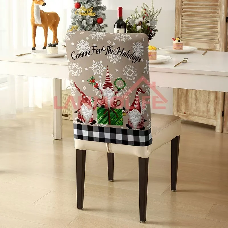 Поиск рождественских чехлов на стулья для столовой эластичные рождественские