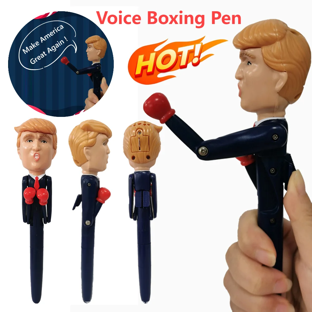 Боксерская ручка с 7-мя настоящими голосами