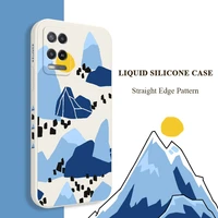 iceberg painting phone case for oppo a54 a74 a31 a33 a53 a72 a83 a92 a7 a5s a3s a12 a15 a15s a16 4g 5g a9 a5 4g 5g cover