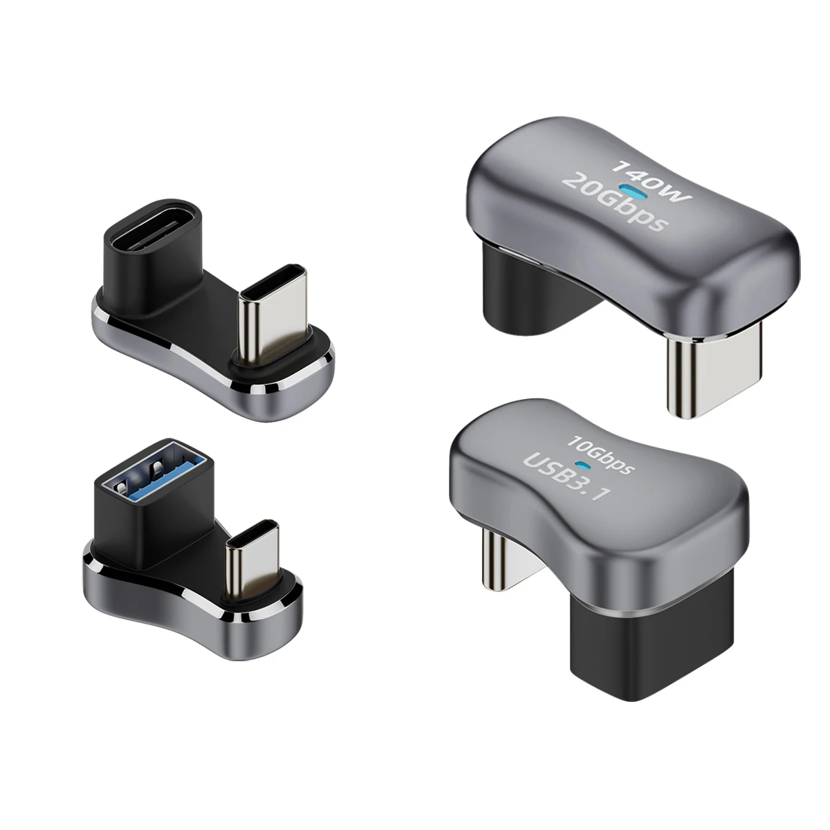 180 градусов угол USB C адаптер USB-C 20 Гбит/с PD 140 Вт зарядка планшет USB C U форма конвертер для паровой колоды аксессуары 180 градусов угол USB C адаптер USB-C 20 Гбит/с PD 140 Вт зарядка планшет USB C U форма конвертер для паровой колоды аксессуары