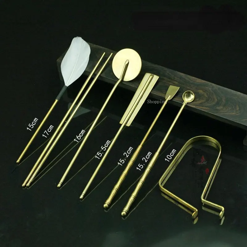 Набор благовоний Xiangdao из чистой меди набор семь предметов сделай сам для дома