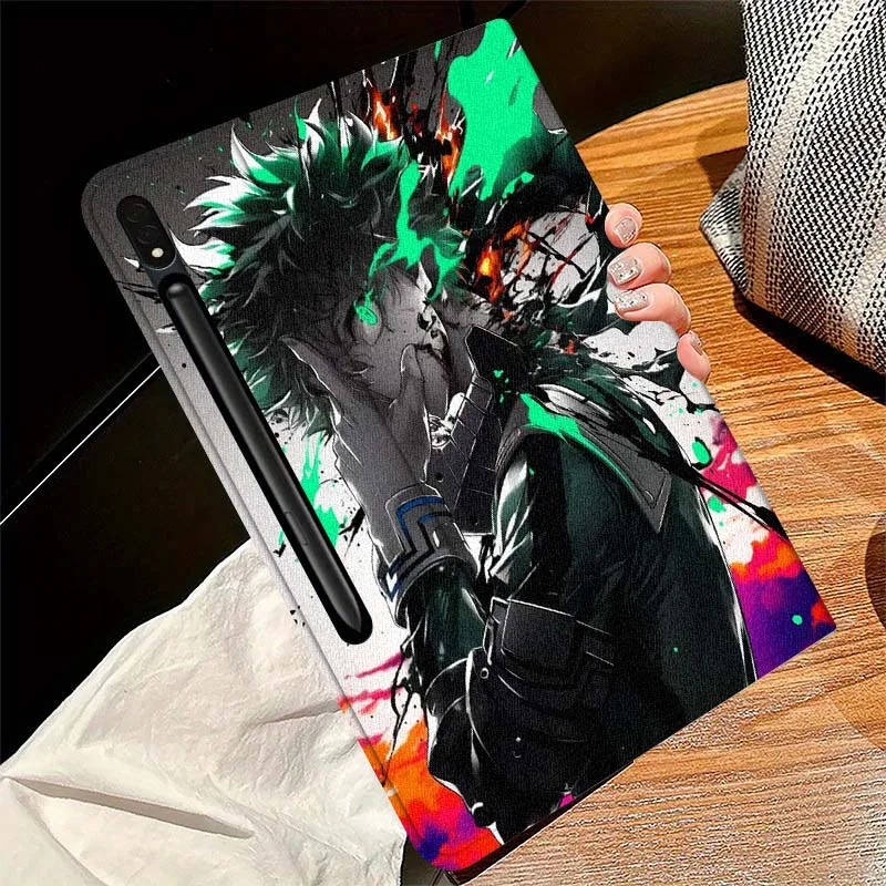 Фото Чехол для планшета с рисунком My H-Heroes A-Academia для Samsung Galaxy Tab S7 S8 S9 S10 FE Plus 12,4 13,1 дюйма №5