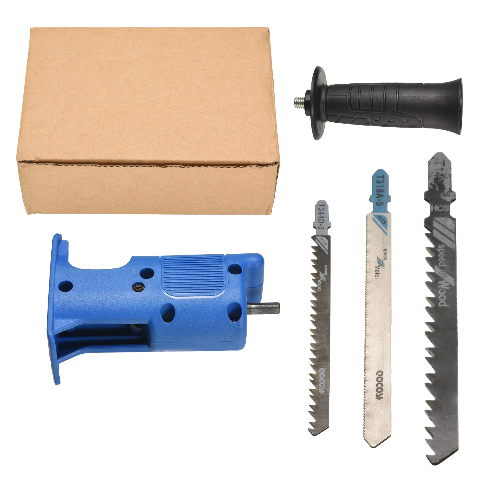

New! Cordless Reciprocating Saw Adapter Electric Drill Modified Electric Saw Hand Tool Wood Metal Cutter Saw Attachment Adapter