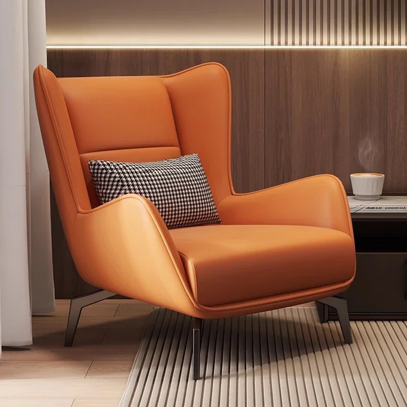 Кожаная подставка для одного человека балкона кресло салона ногтевого дизайна