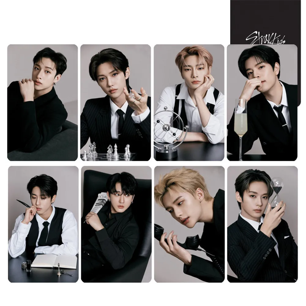 

Kpop 8 шт./набор Stary Kids MANIAC Merch PhotoCard LOMO Card двусторонняя карта Hyunjin Felix Han Lee знаем Коллекция подарков для фанатов