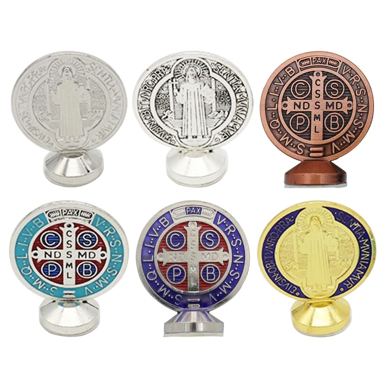 Y1UB металлическая христианская фигурка креста Иисуса католический религиозный