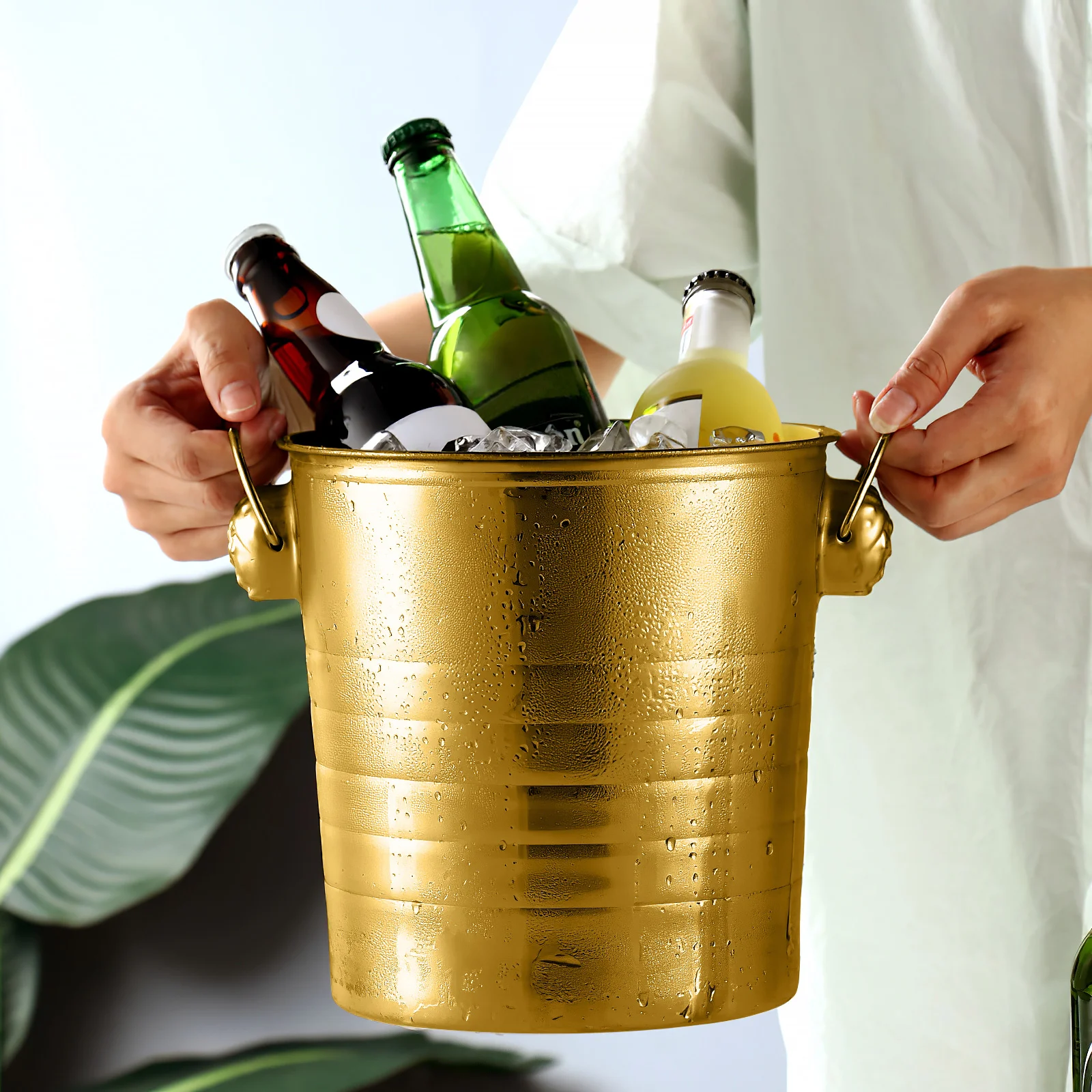 

Аксессуары для бара, домашний набор для бара, ведро для льда, для вечеринок, ведро для шампанского, ведро с ручками, ведро для охлаждения