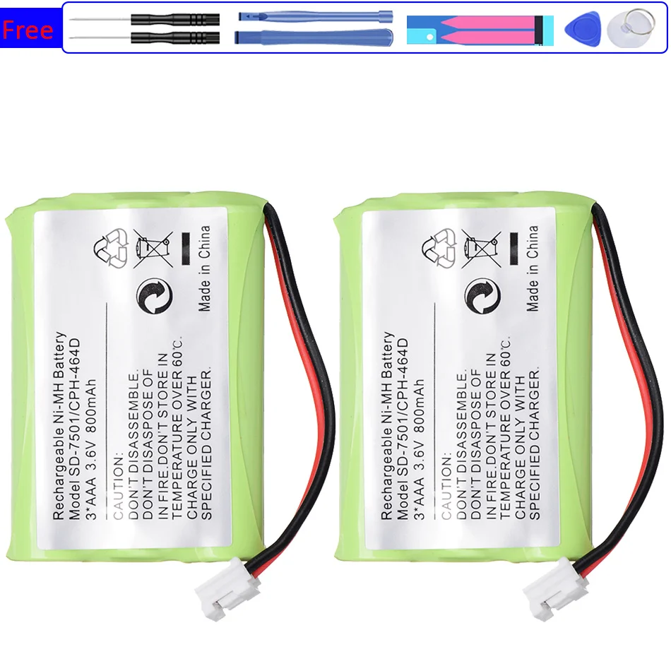 

Аккумуляторная батарея для домашнего телефона Motorola SD-7501 V-Tech 89-800-00-00 AT & T Lucent 1323