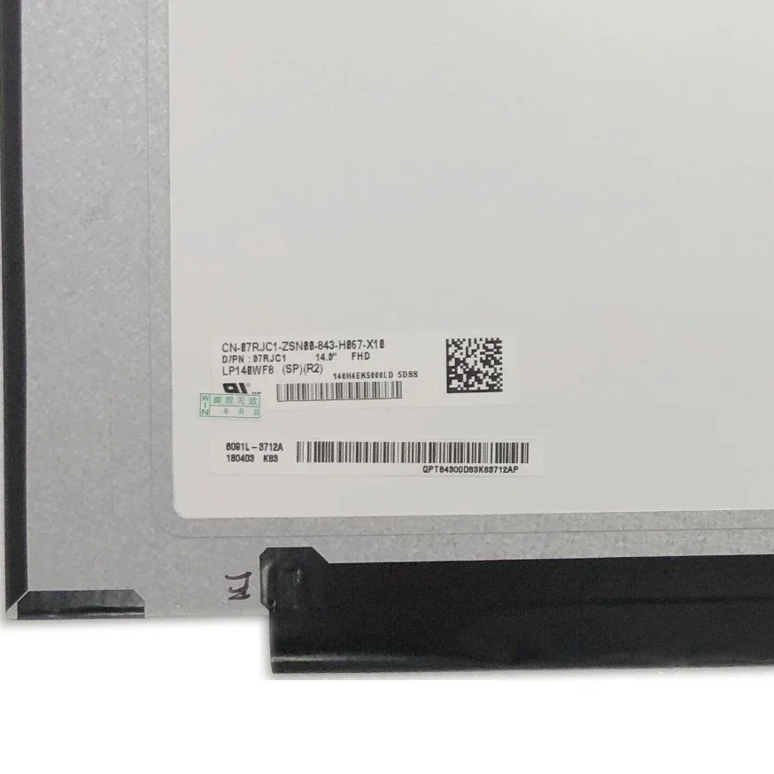 LP140WF8 SPR2 fit 14 0 ДЮЙМОВ SPF1 1920X1080 30-контактная ЖК-ПАНЕЛЬ EDP со светодиодной подсветкой