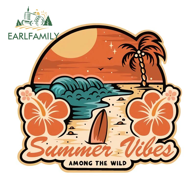 EARLFAMILY 13 см x 11 6 для лета автомобильные наклейки окклюзия защита от царапин