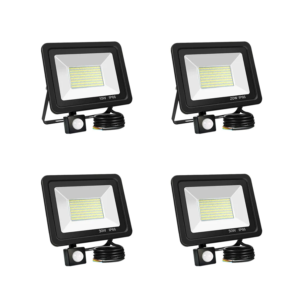 

Светодиодный настенный уличный светильник IP66, водонепроницаемый индукционный светильник с пассивным ИК датчиком движения, суперъяркая ла...