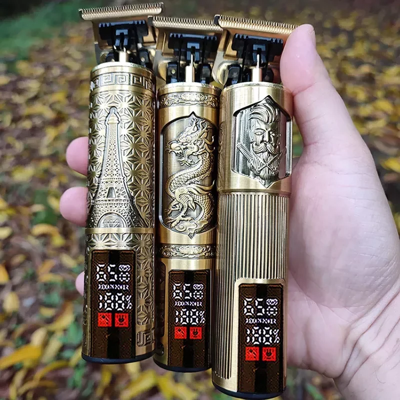 

Триммер для волос мужской с зарядкой от USB и ЖК-дисплеем