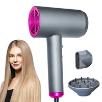 1800w hair dryer fast drying wide air flow ionic hairdryer for hair care salon tool travel woman professional blow dryer