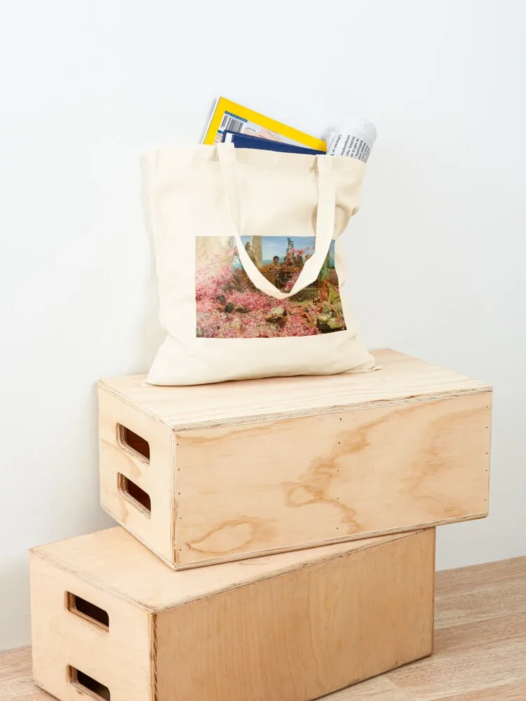Розы Гелигорбарус от Sir Lawrence Alma-Tadema Tote Bag холщовая сумка-шоппер женская сумка-тоут