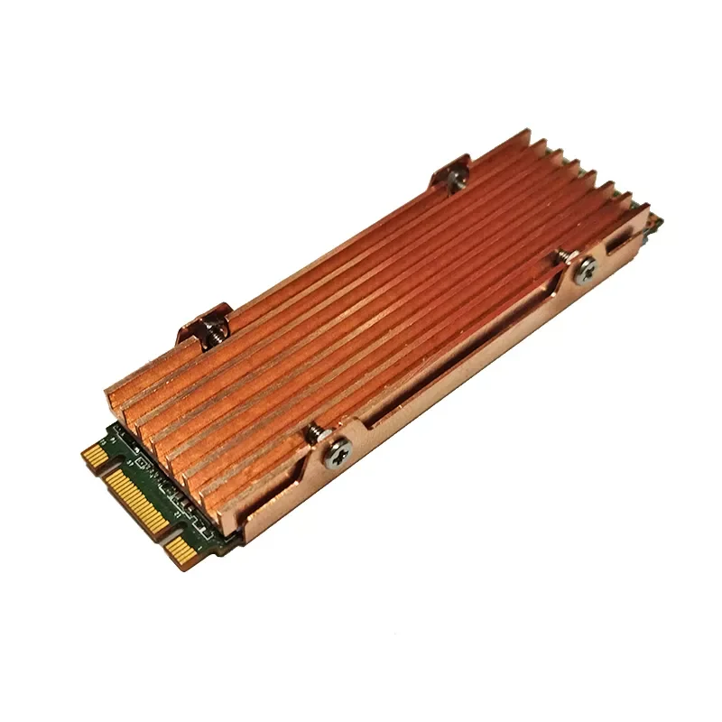 

Pure Copper Dustproof Heatsink Cooler Heat Sink Cooling Metal Sheet Thermal Pad for M.2 NGFF 2280 PCI-E NVME SSD