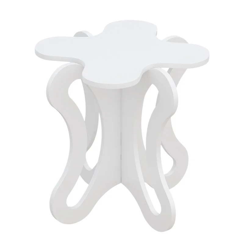 

YY Storage Rack Rental Room Light Luxury Bedroom Corner Table Household Minimalist Table