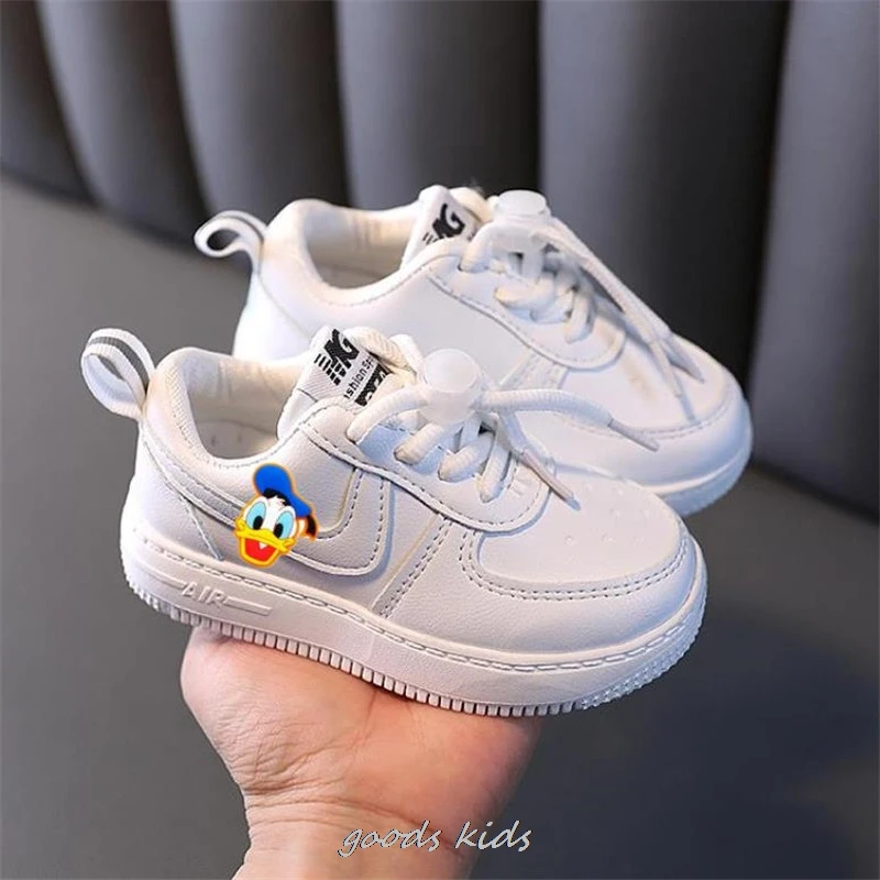 Кроссовки детские спортивные повседневные с Микки и Минни для начинающих ходить