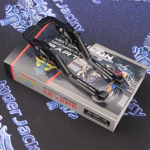 Для Yamaha Wolverine 350 2002 2003 2004 2005, регулируемые 3D ромбические полые длинные рычаги тормозной муфты мотоцикла