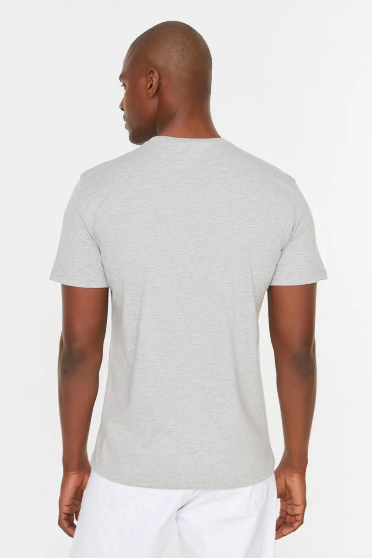

Men's Regular Fit Cycling Neck Short Sleeve Piping T-Shirt TMNSS22TS0610