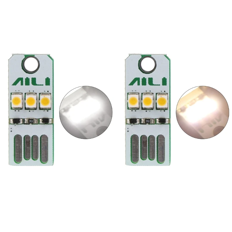 

Портативные ночные лампы 448F, оборудование для кемпинга, мощность USB, 3x искусственных бусины, Карманный Брелок с низкой мощностью, USB