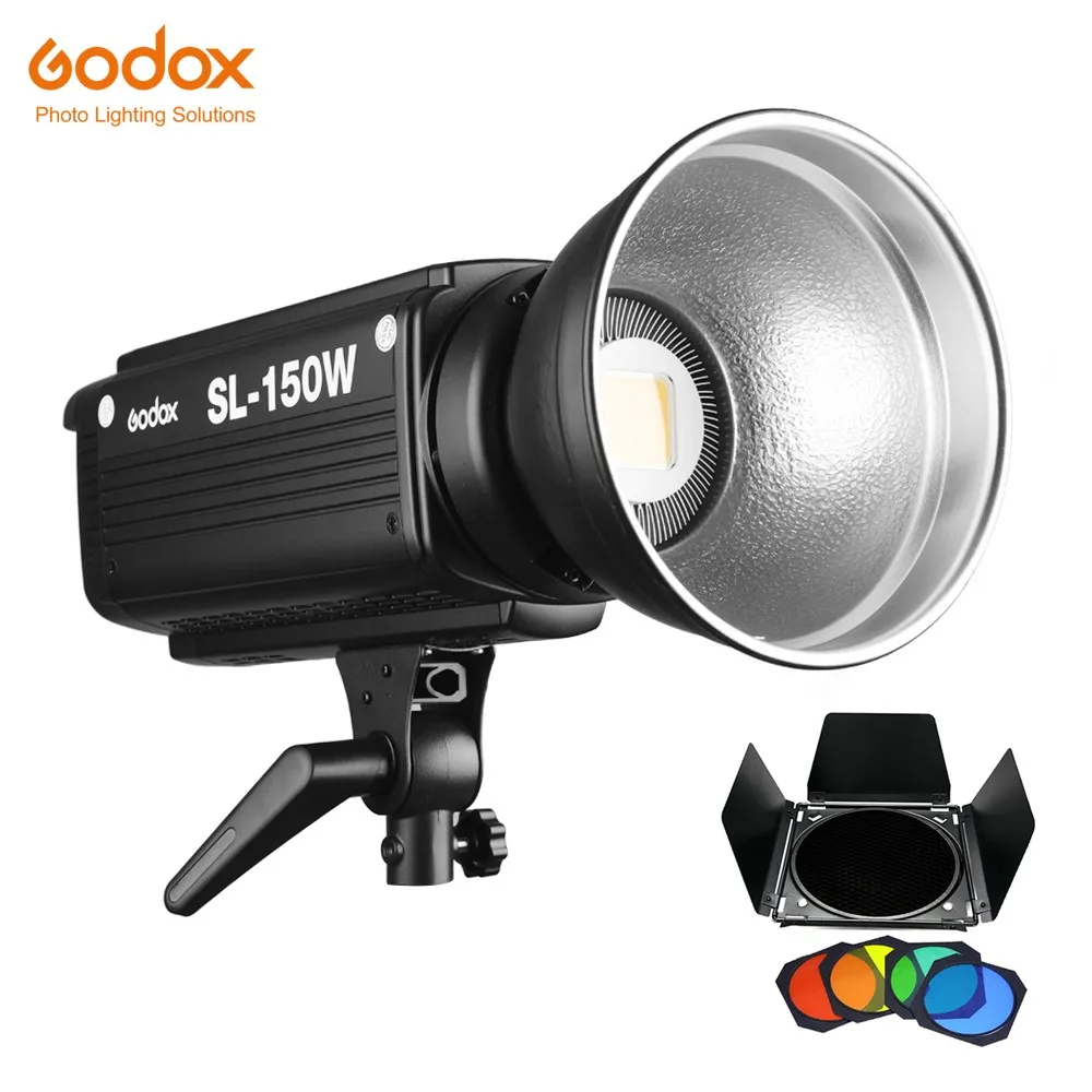 

Godox SL-150W 150WS 5600K, белая версия, светодиодная лампа для непрерывного освещения фото-и видеокамеры