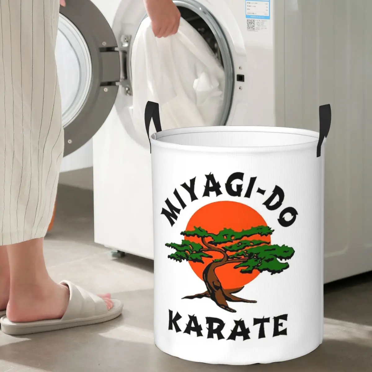 Складная корзина для белья Miyagi Do Karate, домашний органайзер, детская корзина для стирки, домашний органайзер (art.: 3920d2977de9f) - 3920d2977de9f