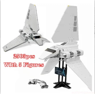 

Строительные блоки Moc Star Plan имперский корабль, 2503 шт., игрушки для детей, совместимы с 10212 детскими рождественскими подарками на день рождения