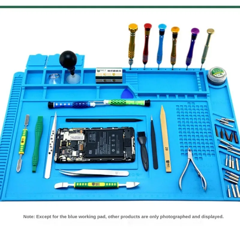 Утолщенная Магнитная Антискользящая Антистатическая силиконовая панель для