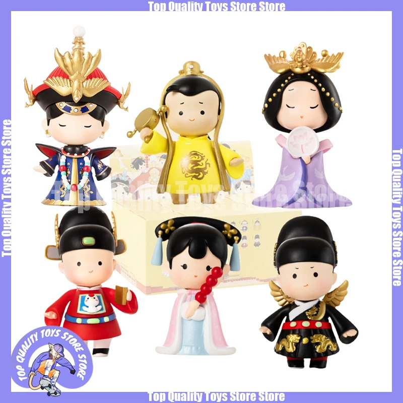 

Открытая коробка из печати, фигурки в античном стиле, хранилище гугунгун, подарки для детей